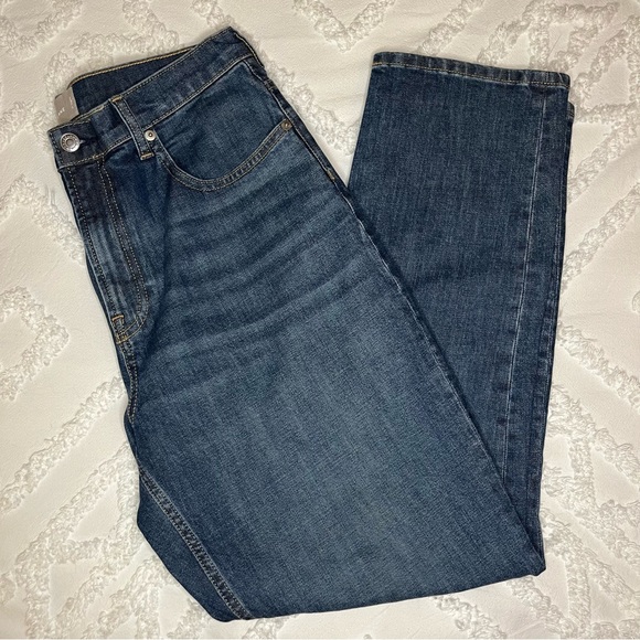 Everlane Denim - Everlane Stretch Jeans Women's High Waist Straight Leg SZ 31